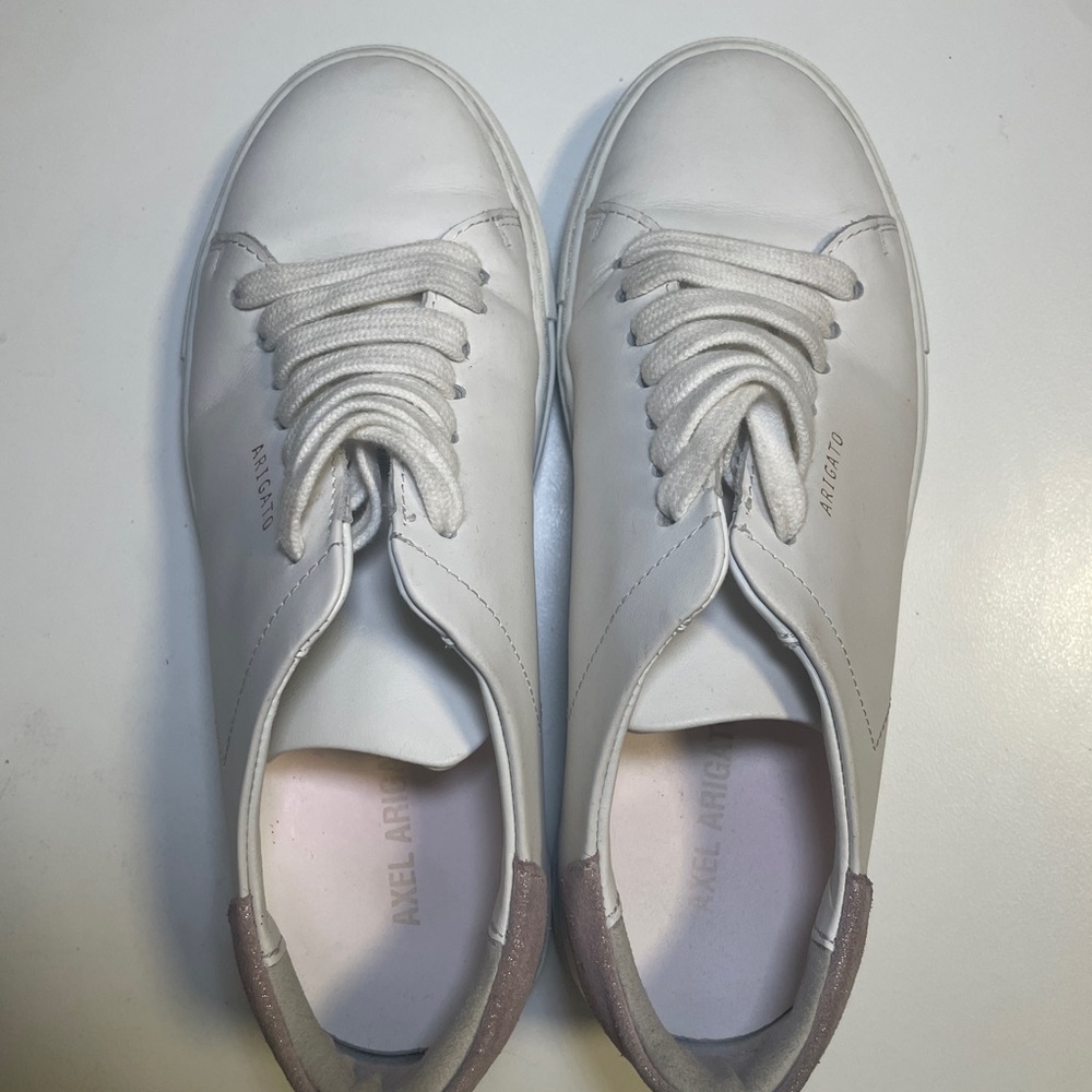 Axel Arigato White Minimalist Sneakers